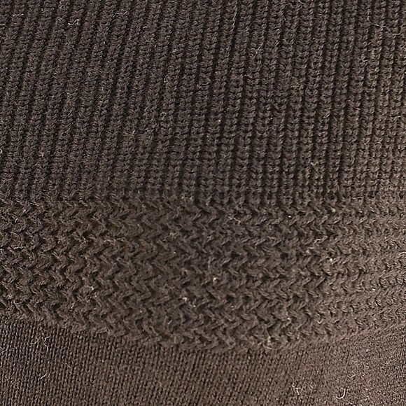 Caslon Bishop Sleeve Sweater Top Size L Tunic Cotton Blend Black EUC B59 - Picture 5 of 6